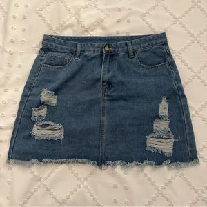 Jean Skirt